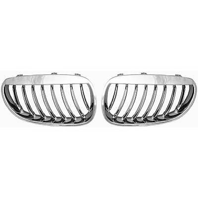 Calandra Griglia Mascherina TUNING Serie 5 E60 E61 03-07 chrome