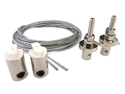 Kit Staffe Per Fissaggio Da Soffitto A Sospensione Del Profilo Barra Alluminio T