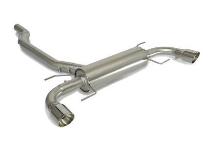 Giulia Typ 952 Ragazzon scarico posteriore inox sdoppiato 2x90mm