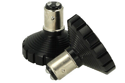 Coppia Lampadine Led BAY15D 1157 Bianco Arancione Moto Harley Davidson Canbus