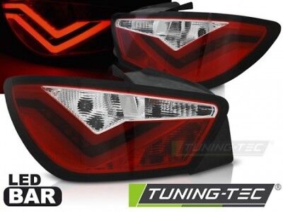 Faro Fanale Tuning IBIZA 6J 3D 06.08-12 Rosso/Bianco LED BAR