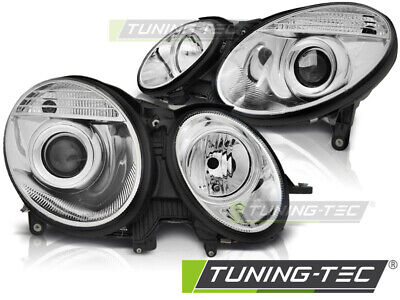 HEADLIGHTS CHROME fits W211 E-CLASS 05.06-09