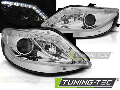 FANALI DAYLIGHT CROMATI per IBIZA 6J 06.08-12