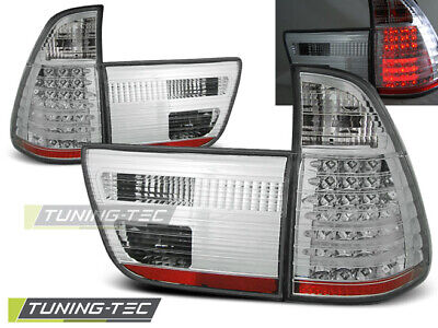LED TAIL LIGHTS CHROME fits X5 E53 09.99-10.03