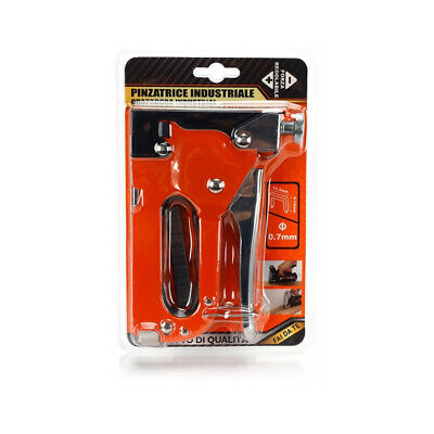 Graffatrice Manuale Professionale con Punti a D <ul><li>Graffatrice compatibile