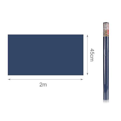 6 Rotoli Carta Adesive Per Mobili 45X200cm Colore Blu Scuro da Parati