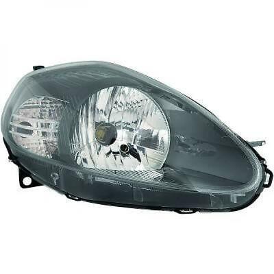 Faro anteriore sx GRANDE PUNTO 11.2008-2009 antracite H4 motor reg el 8pin