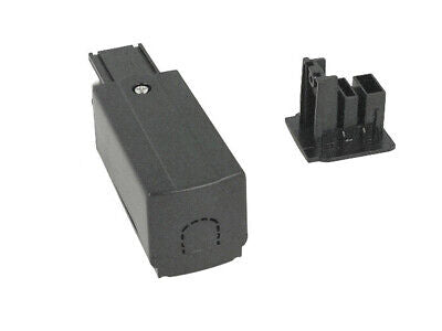 Kit Connettore Alimentazione Sinistra + Terminale Chiusura Colore Nero Per