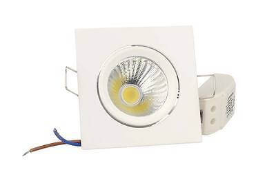 Faretto Led Quadrato Da Incasso Bianco Neutro Cob 5W
