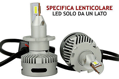 Kit Full Led Canbus Lampada D2S D2R D4S 45W 12V 24V Per Faro Lenticolare Piu Lu