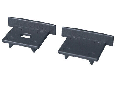 Kit Terminali Tapi di Chiusura In Metallo Con e Senza Foro Per Profilato