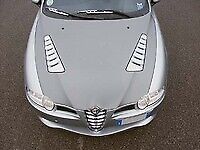 Alfa 156 GTA 2002> Kit modifica cofano modello GT SPORT by cadamuro design