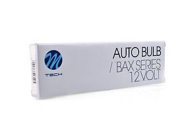 LOTTO DI 10 PEZZI Lampada M-TECH B8.5d 2W 12V NERO