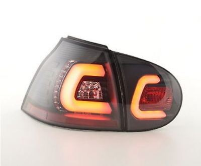 Coppia fari fanali (4 pz) posteriori TUNING GOLF 5 (03-08) LED nero INTER LTI