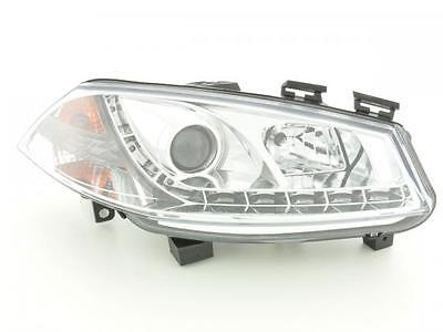 Daylight headlight fit for Megane 2 3/5-Dr. Yr. 03-06 chrome
