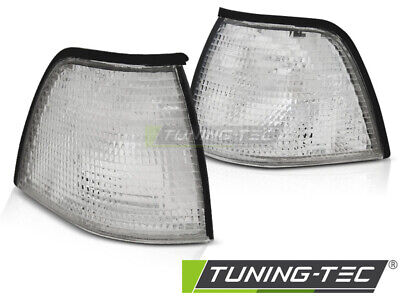 Coppia Frecce Anteriori Tuning Bianche E36 12.90-09.99 Berlina e Touring