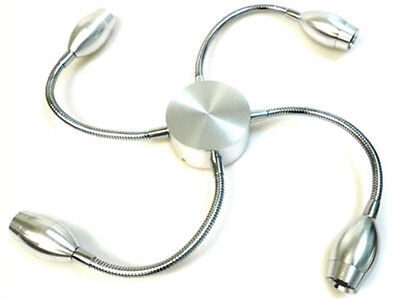 Applique Lampada Da Parete A Led 4X2W 220V Flexible Bianco Freddo