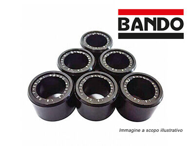 BANDO Kit 6 Rulli variatore  20x15 15g Moto 125 PCX Kymco B&ampW 150 Quad