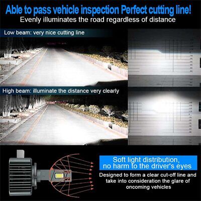 Kit Full Led Ultra D3S D3R 70W 6000K 13000 Lumen 4 Volte Piu Luminoso