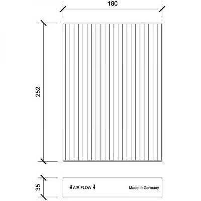 Filtro abitacolo al carbone attivo DOKKER/Lodgy X-TRAIL/ Zoe