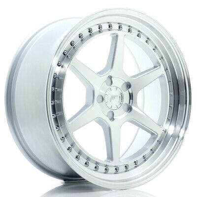 Cerchi JR JR43 19x8,5 ET15-35 5H BLANK Silver con superficie lavorata