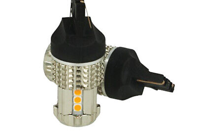 Lampada Led 7740 T20 WY21W 12V 45W No Polarita Arancione Super Potente Frecce