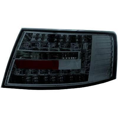 Coppia fari fanali posteriori TUNING A6 04-08 solo berlina nero LED