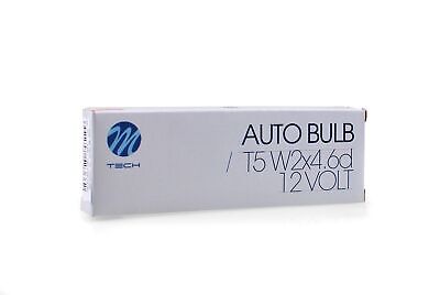 LOTTO DI 10 PEZZI Lampada M-TECH W2.3W 12V CLEAR