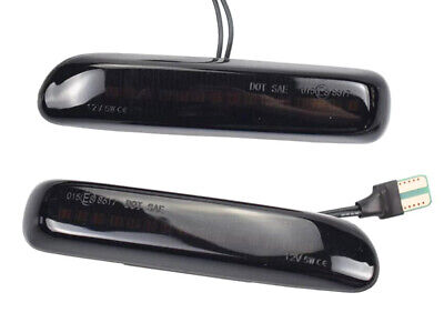 Kit Freccia gemme Laterale a Led Side Marker Dinamica Lente Fumè E46 1998 > 2001