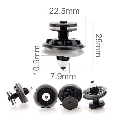 <ul> <li>Set da 20 Pezzi di Rivetti in Plastica per Auto, Dimensioni