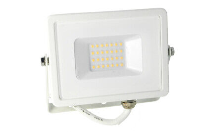 Faro Led Flood Light 20W IP65 Bianco Freddo 6400K Super Slim Chip Samsung