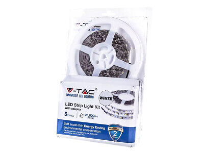 Kit Bobina Led Con Alimentatore Incluso 12V 18W 4000K 3,6W/M 5M/Roll SKU-2351