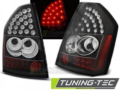 Coppia Fari Fanali Posteriori Tuning 300C/300 09-10 Nero LED