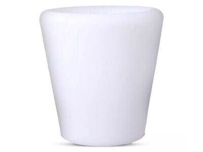 Lampada Luce Led RGBW Luminoso Forma Vaso Ricaricabile Con Telecomando Incluso