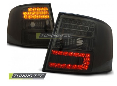 Coppia fari fanali posteriori TUNING A6 1997 > 2004 LED AVANT nero fumè