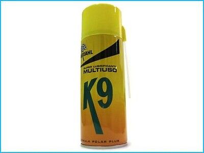 BARDAHL K9 LUBRIFICANTE SPRAY MULTIUSO Riduce Usura, Attrito, Umidità... 400 ML
