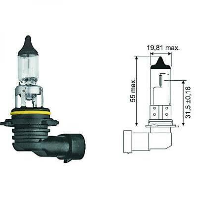 Lampadina HB4 [9006] 12V 51W P22d