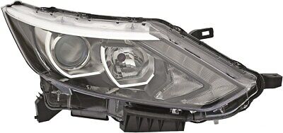 Faro anteriore dx Destro QASHQAI 14-17 con LED TYC H7+H11 con motor reg el