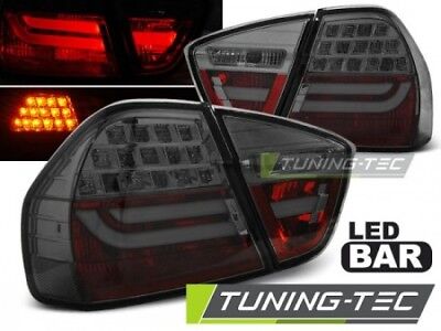 Coppia Fari Fanali Posteriori Tuning E90 03.2005 > 08.2008 Fume' LED BAR