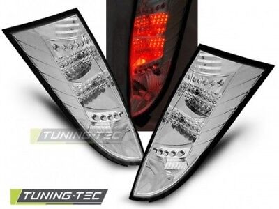 Coppia Fari Fanali Tuning Posteriori FOCUS MK1 10.98-10.04 Cromato LED