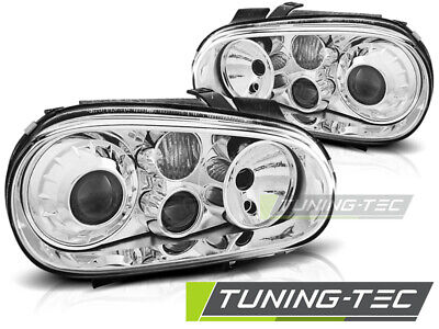 HEADLIGHTS SPORT CHROME fits GOLF 4 09.97-09.03