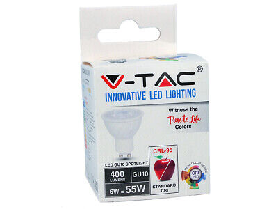 Lampada Led GU10 6W CRI 95 220V 38 Gradi Bianco Freddo 6400K Chip Samsung Garan