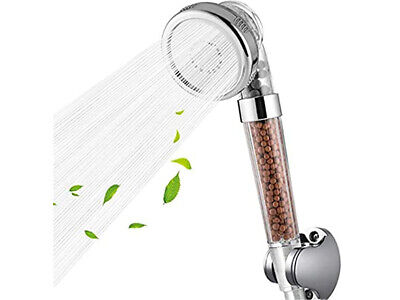 Cornetta Soffione Doccia Piccola 6cm Con Filtro Ionico Anticalcare 1 Getto Alta