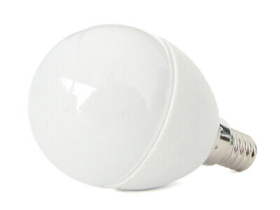 Lampada A Led E14 P45 6W Bianco Caldo Forma Sfera Bulbo Pallina 240 Gradi 220V