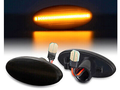 Kit Freccia Laterale a Led Side Marker Dinamica Lente Fume Per Vectra B 1995-20