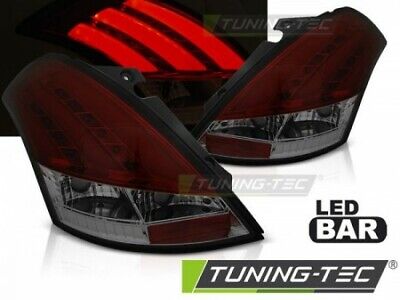 Faro Fanale Led Tuning SWIFT V 10-17 ROSSO FUME' LED BAR