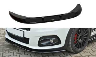 GRANDE PUNTO ABARTH 2007-2010 Spoiler Sottoparaurti Splitter Lama Anteriore Nero