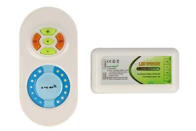 Led Controller Dimmer CCT 2 Canali Color Temperature Adjustable Telecomando RF
