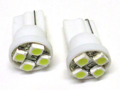 Lampada Led T10 W5W 4 Smd Bianco Luci di Posizione 12V <p