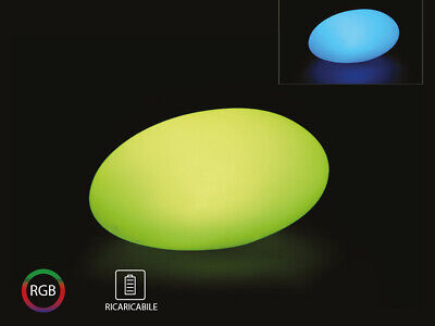 Lampada Led RGBW Luminosa Con Forma di Pietra Roccia Stone Light Grande